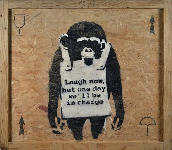 Banksy - Laugh Now