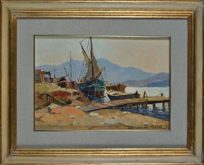 Claudio da Firenze - Barche Controluce