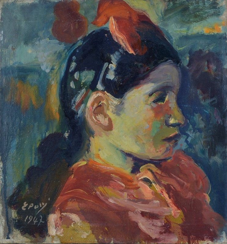 Ennio Pozzi - Ritratto di Bambina