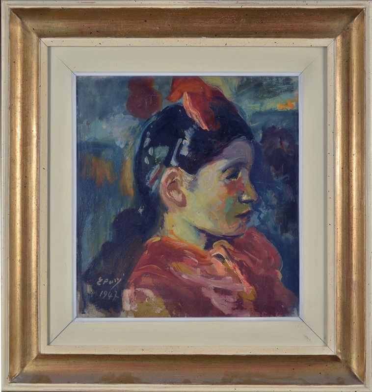 Ennio Pozzi - Ritratto di Bambina
