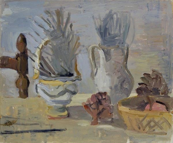 Mario Marcucci - Natura morta con brocche