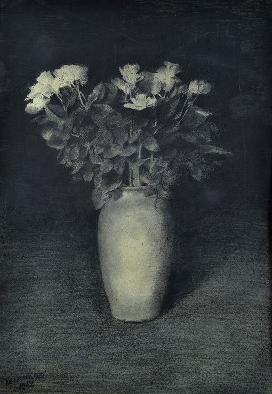 Nino Tirinnanzi - Vaso con rose