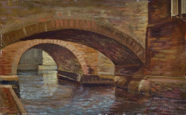 Giovanni Lomi - La dogana dell&#39;acqua a Livorno