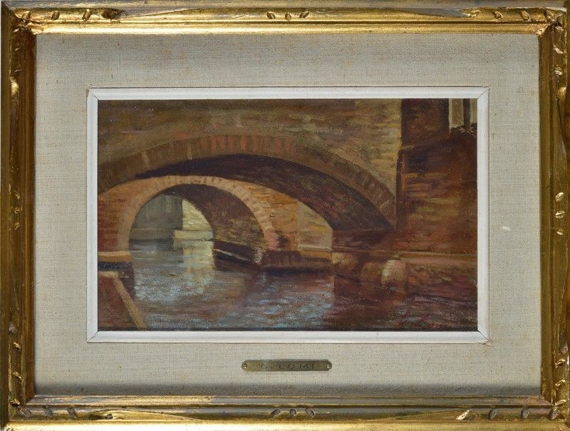 Giovanni Lomi - La Dogana Dell'acqua a Livorno