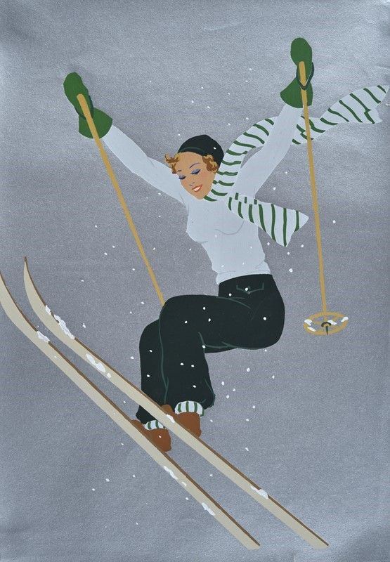 Giovanni Meschini - Sciatrice