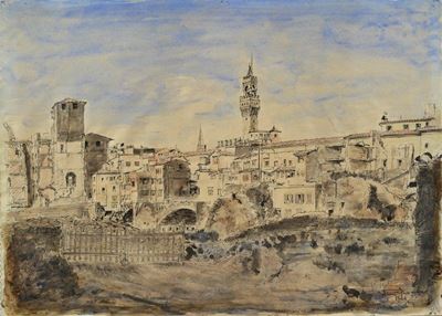 Firenze Dopo i Bombardamenti,