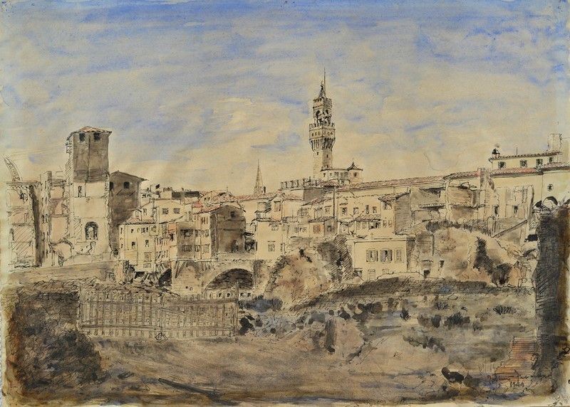 Anonimo, XX Sec. - Firenze Dopo i Bombardamenti,