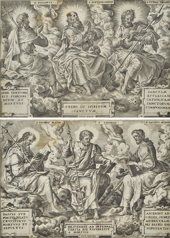 San Filippo, San Bartolomeo, San Giuda Taddeo; San Giacomo Maggiore, San Tommaso, San Giacomo Min...