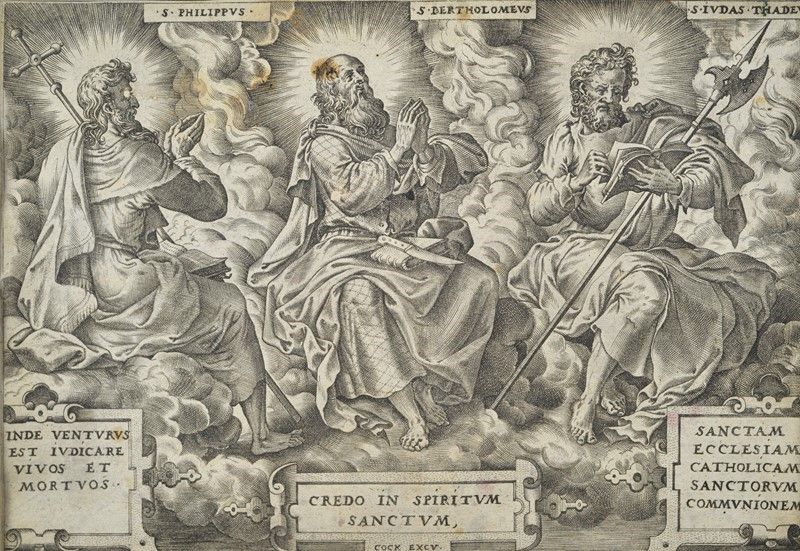 San Filippo, San Bartolomeo, San Giuda Taddeo; San Giacomo Maggiore, San Tommaso, San Giacomo Min...