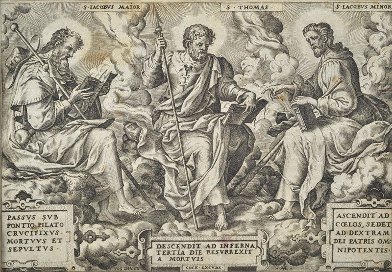 San Filippo, San Bartolomeo, San Giuda Taddeo; San Giacomo Maggiore, San Tommaso, San Giacomo Min...