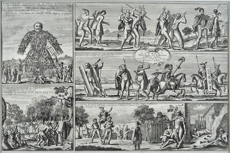 Anonimo, XVI - XVII Sec. - Gallorum Sacrificia - Germanorum Sacrificia