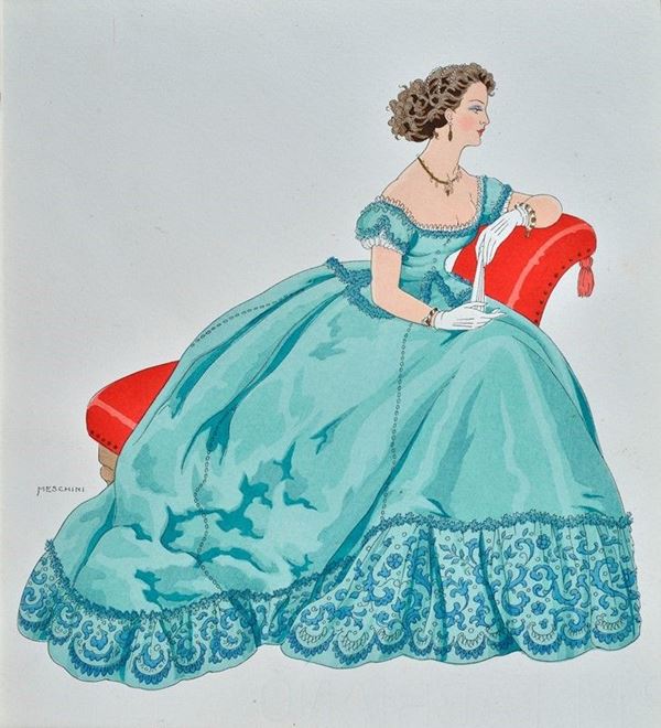 Giovanni Meschini - Ritratto di signora