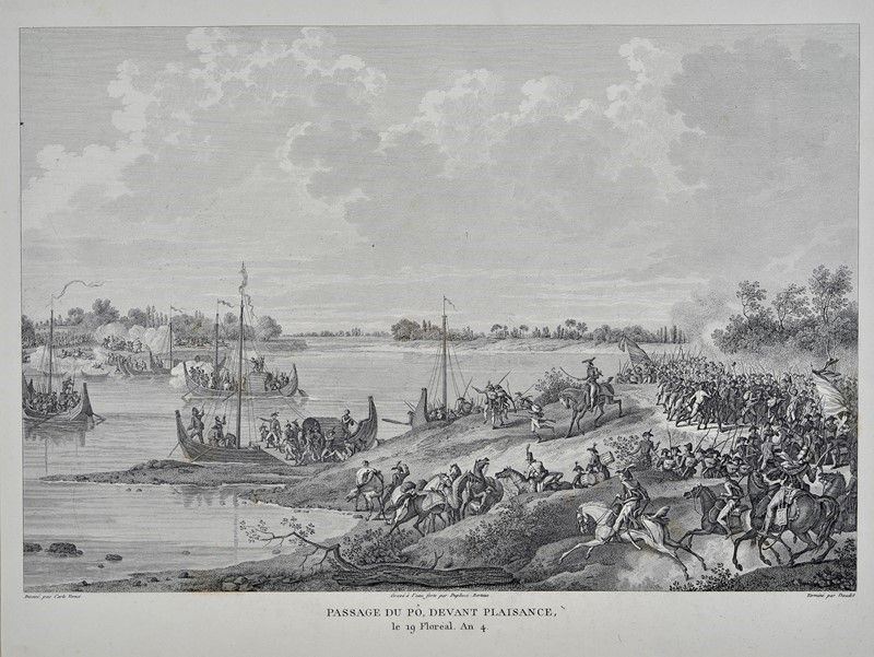 Passage Du Po, Devant Plaisance