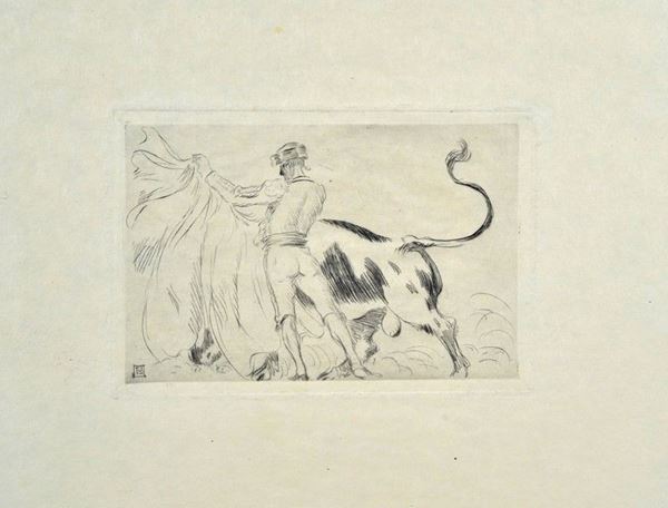 Louis Jou - Torero