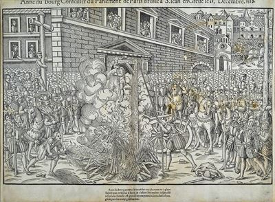 Il Supplizio di Anne Du Bourg