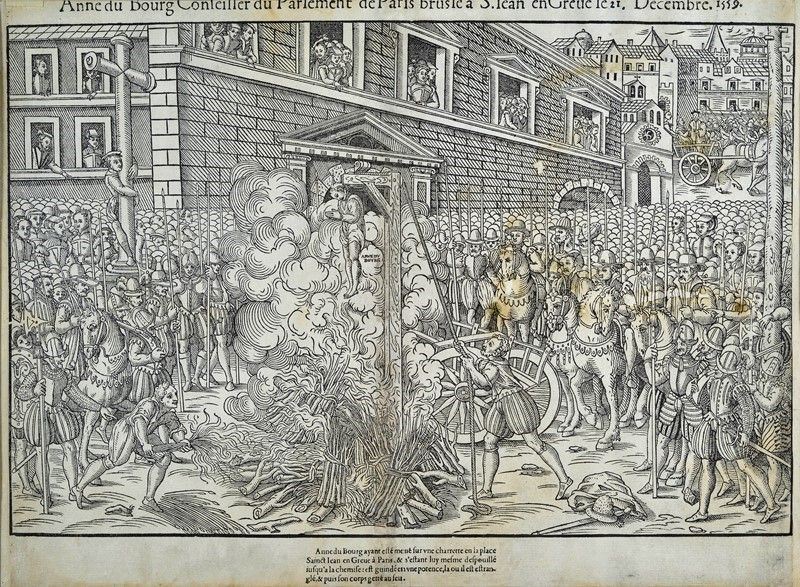 Il Supplizio di Anne Du Bourg