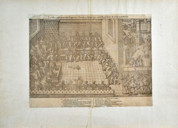 Le Mercuriale tenue aux Auguitins a Paris  - Auction Stampe e disegni, antichi e moderni - Galleria Pananti Casa d'Aste