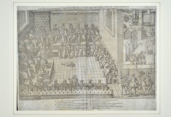 Le Mercuriale tenue aux Auguitins a Paris  - Auction Stampe e disegni, antichi e moderni - Galleria Pananti Casa d'Aste