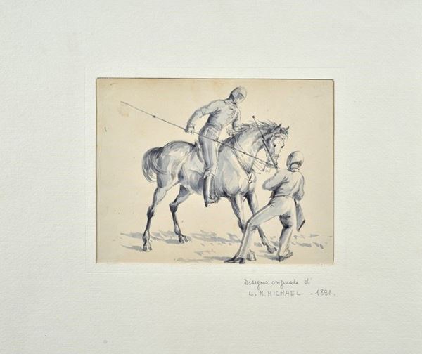 Anonimo, XIX sec. : Launches V bayonet  - Auction Stampe e disegni, antichi e moderni - Galleria Pananti Casa d'Aste