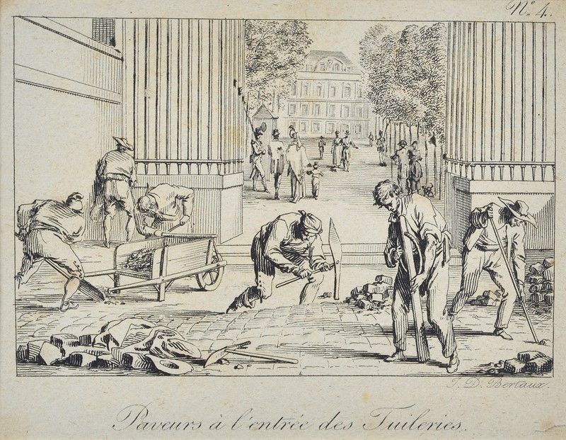 Jean Duplessi-bertaux - Suite Des Cris Des Marchands Ambulants De Paris Par j.D. Bertaux