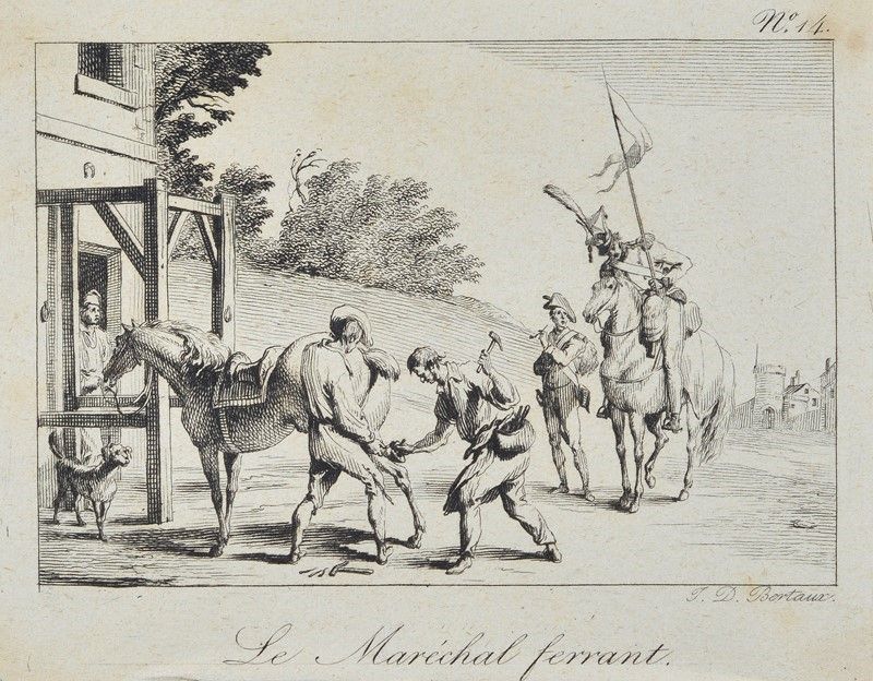 Jean Duplessi-bertaux - Suite Des Cris Des Marchands Ambulants De Paris Par j.D. Bertaux