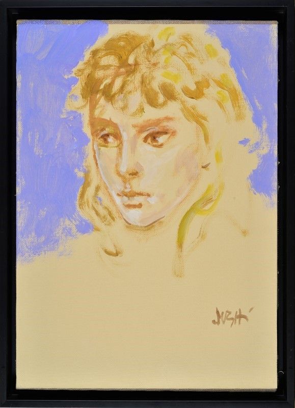 Alberto Sughi - Volto di Ragazza