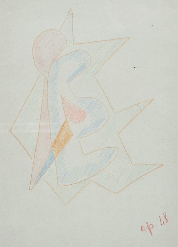 Achille Perilli - Composizione