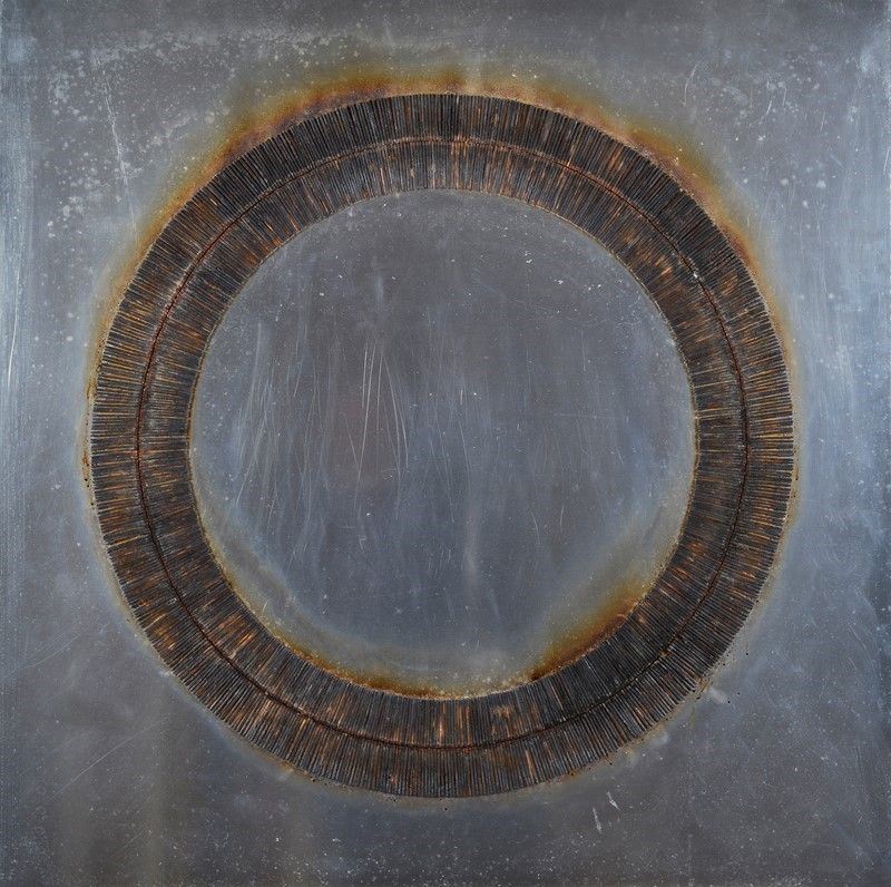 Bernard Aubertin - Dessin De Feu Circulaire