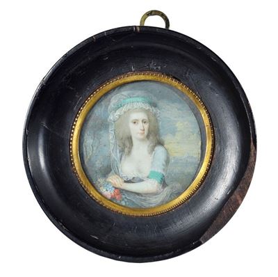 Ritratto di Donna con Fiori