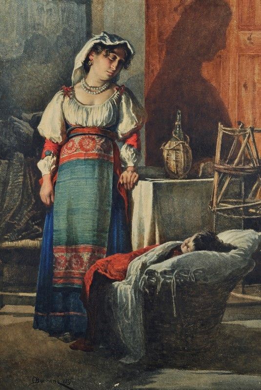 Odoardo Borrani - Maternità