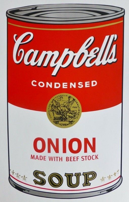Andy Warhol (After) : Onion - Campbell&#39;s Soup II  - Auction Editions and multiples of contemporary art - Galleria Pananti Casa d'Aste