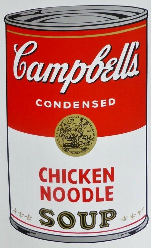 Andy Warhol (after) - Chicken Noodle - Campbell's Soup II
