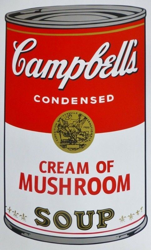 Andy Warhol (After) - Cream of Mushroom - Campbell's Soup II