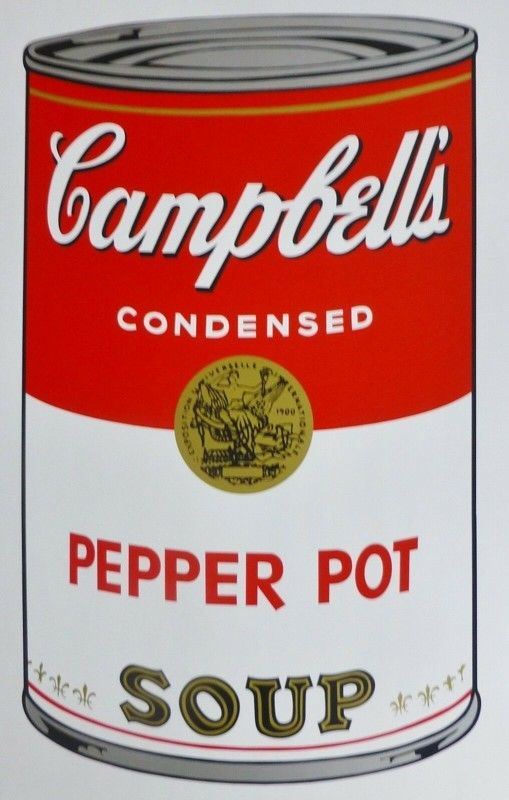 Andy Warhol (After) : Pepper Pot - Campbell's Soup II  - Serigrafia a colori su carta - Asta Autori del XX sec, Arte Moderna e Contemporanea - Galleria Pananti Casa d'Aste