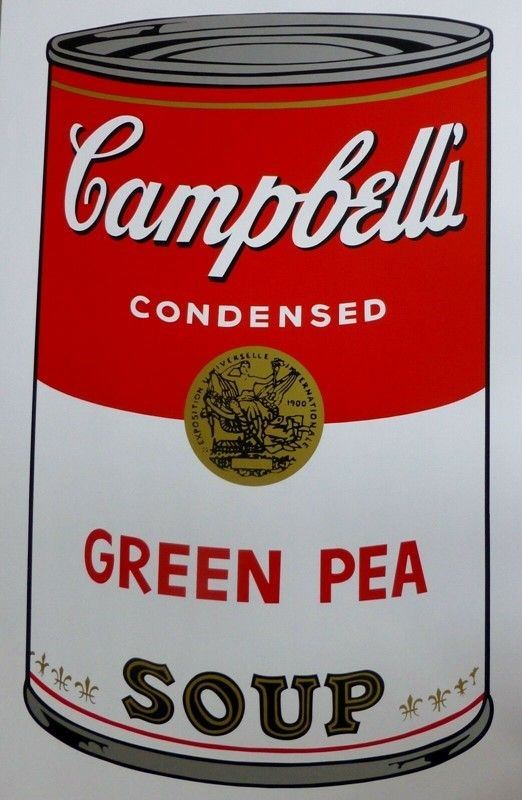 Andy Warhol (after) - Green Pea - Campbell's Soup II