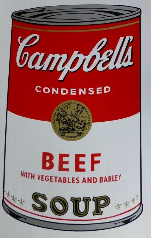 Andy Warhol (after) - Beef - Campbell's Soup II