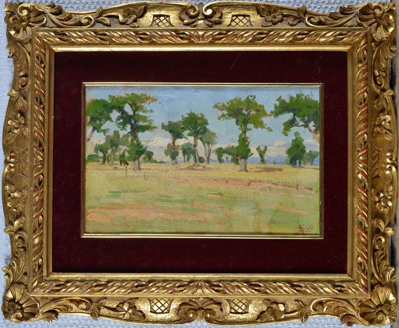 Luigi Gioli - Paesaggio Campestre