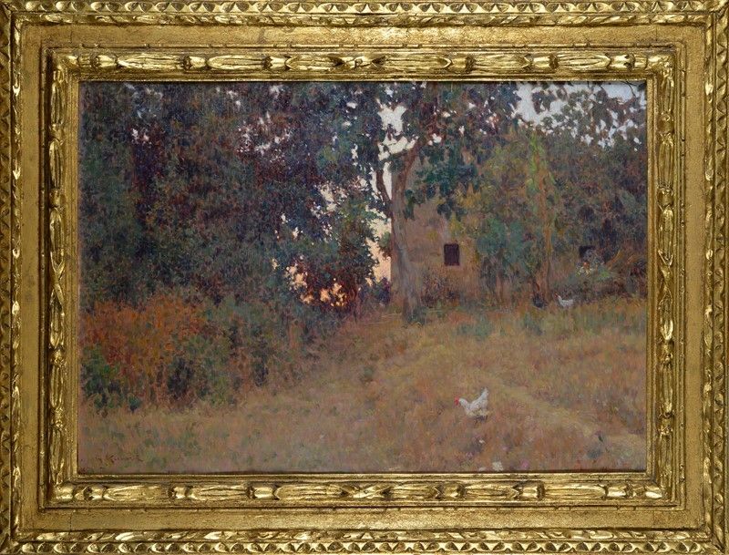 Giorgio Kienerk - Tramonto (toscana)