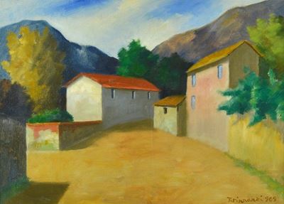 Strada con Case