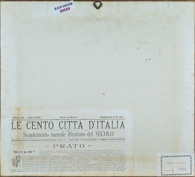 Anonimo, XIX Sec. - Cattedrale Vista di Fianco (duomo di Prato)