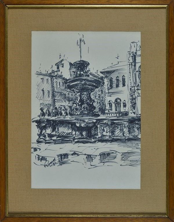 Anonimo, XX sec. - Fontana di Loreto