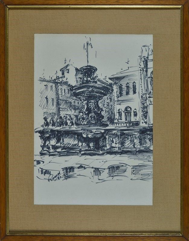 Anonimo, XX Sec. - Fontana di Loreto