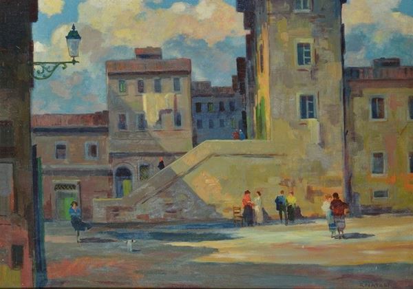 Renato Natali - Vecchia Livorno (mulini)