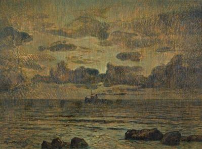 Marina con Peschereccio
