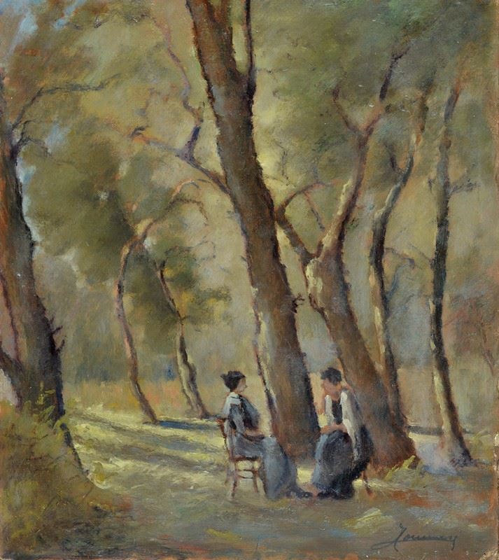 Ludovico Tommasi - Conversazione Sotto gli Alberi