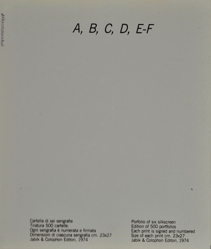 Marco Gastini - Abcdef