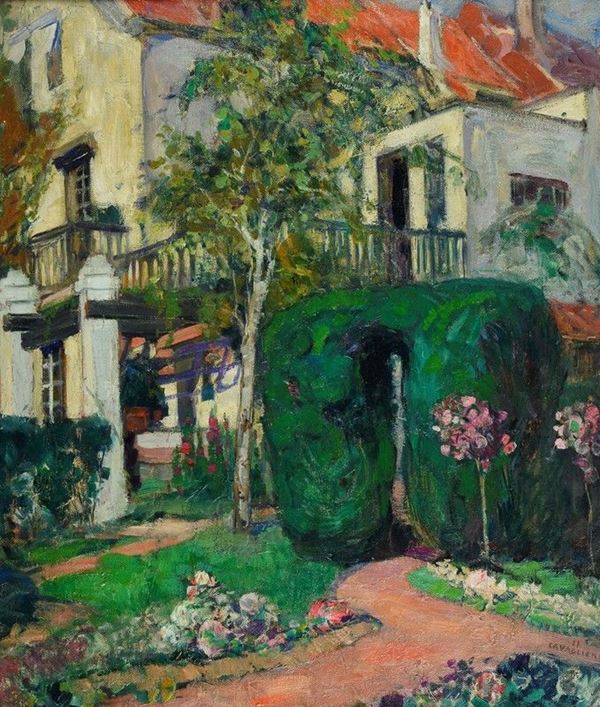 Mario Cavaglieri - Giardino di villa