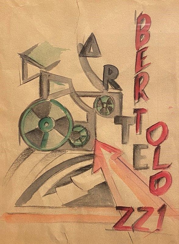 Bertolozzi - Composizione futurista - Arte Bertolozzi