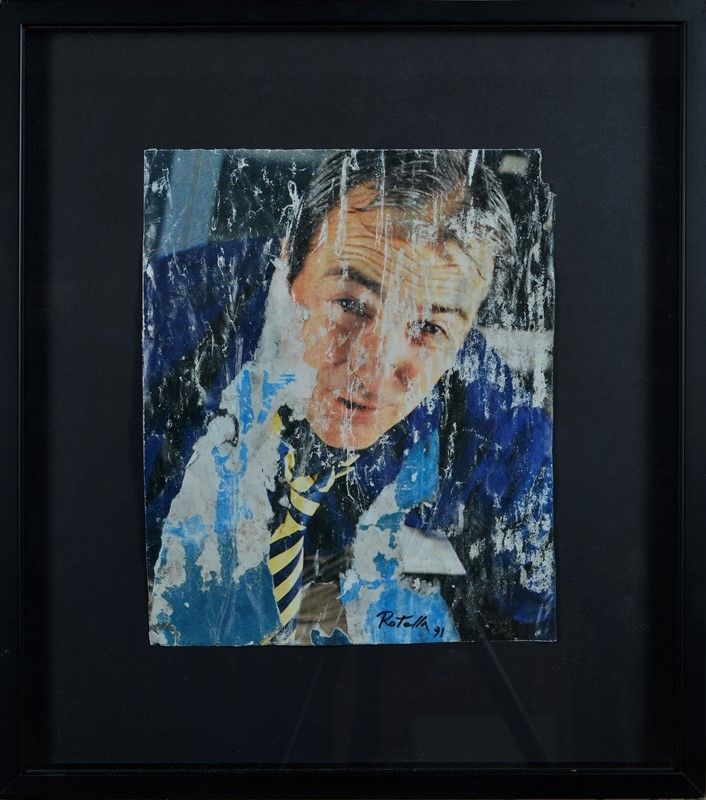 Mimmo Rotella - Robert De Niro