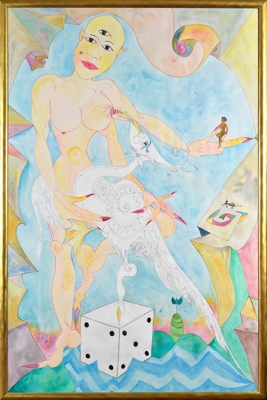 Luigi Ontani - Adone Et Leda Dadona D'arcigno